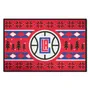 Fan Mats Los Angeles Clippers Holiday Sweater Starter Accent Rug - 19In. X 30In.
