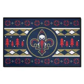 Fan Mats New Orleans Pelicans Holiday Sweater Starter Accent Rug - 19In. X 30In.