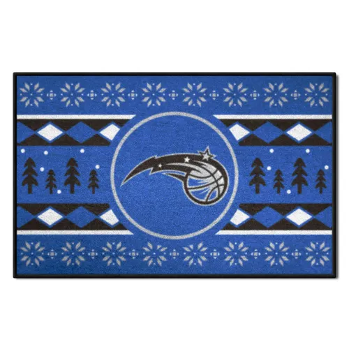 Fan Mats Orlando Magic Holiday Sweater Starter Accent Rug - 19In. X 30In.