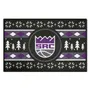 Fan Mats Sacramento Kings Holiday Sweater Starter Accent Rug - 19In. X 30In.