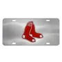 Fan Mats Boston Red Sox 3D Stainless Steel License Plate