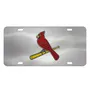 Fan Mats St. Louis Cardinals 3D Stainless Steel License Plate