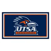 Fan Mats Utsa Roadrunners 3Ft. X 5Ft. Plush Area Rug