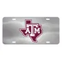 Fan Mats Texas A&M Aggies 3D Stainless Steel License Plate
