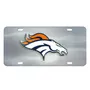 Fan Mats Denver Broncos 3D Stainless Steel License Plate