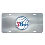 Fan Mats Philadelphia 76Ers 3D Stainless Steel License Plate