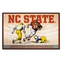 Fan Mats Nc State Wolfpack Starter Accent Rug - 19In. X 30In. Ticket Stub Starter Mat