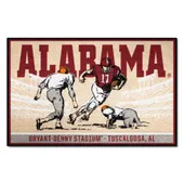 Fan Mats Alabama Crimson Tide Starter Accent Rug - 19In. X 30In. Ticket Stub Starter Mat