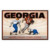 Fan Mats Georgia Bulldogs Starter Accent Rug - 19In. X 30In. Ticket Stub Starter Mat