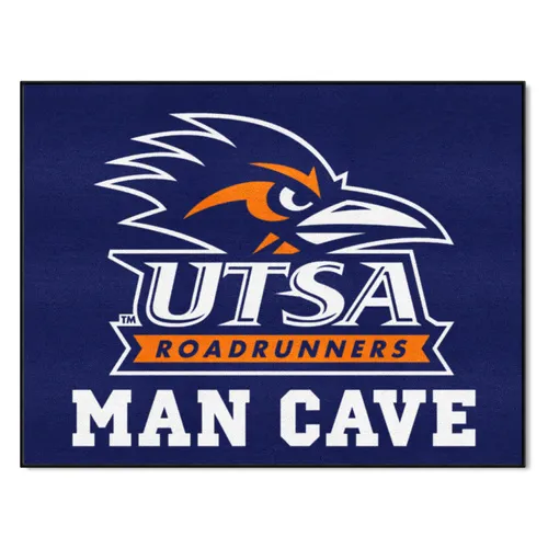 Fan Mats Utsa Roadrunners Man Cave All-Star Rug - 34 In. X 42.5 In.