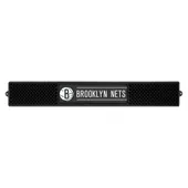 Fan Mats Brooklyn Nets Bar Drink Mat - 3.25In. X 24In.