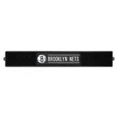 Fan Mats Brooklyn Nets Bar Drink Mat - 3.25In. X 24In.