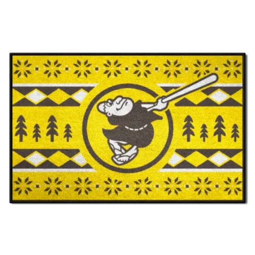 Fan Mats San Diego Padres Holiday Sweater Starter Accent Rug - 19In. X 30In.