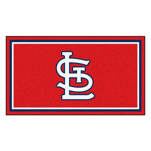 Fan Mats St. Louis Cardinals 3Ft. X 5Ft. Plush Area Rug