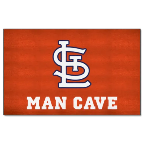 Fan Mats St. Louis Cardinals Man Cave Ultimat Rug - 5Ft. X 8Ft.