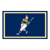 Fan Mats Milwaukee Brewers 4Ft. X 6Ft. Plush Area Rug