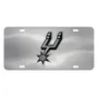 Fan Mats San Antonio Spurs 3D Stainless Steel License Plate