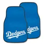 Fan Mats Los Angeles Dodgers Carpet Car Mat Set - 2 Pieces