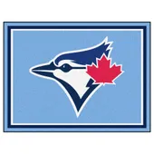 Fan Mats Toronto Blue Jays 8Ft. X 10 Ft. Plush Area Rug