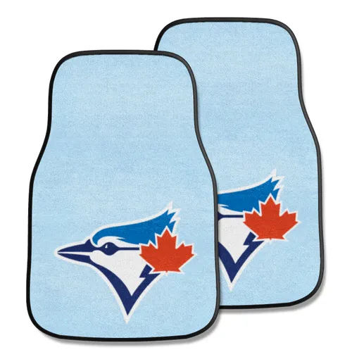 Fan Mats Toronto Blue Jays Carpet Car Mat Set - 2 Pieces