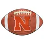 Fan Mats Nebraska Cornhuskers Football Rug - 20.5In. X 32.5In.