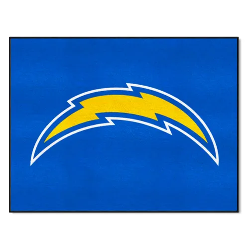 Fan Mats Los Angeles Chargers All-Star Rug - 34 In. X 42.5 In.