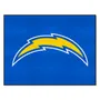 Fan Mats Los Angeles Chargers All-Star Rug - 34 In. X 42.5 In.