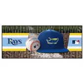 Fan Mats Tampa Bay Rays Baseball Runner Rug - 30In. X 72In.