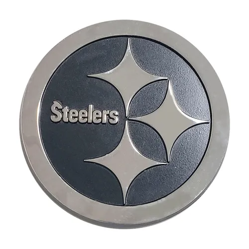 Fan Mats Pittsburgh Steelers 3D Chromed Metal Emblem