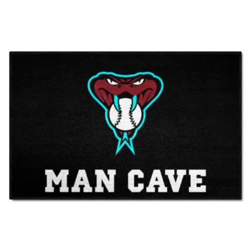 Fan Mats Arizona Diamondbacks Man Cave Starter Accent Rug - 19In. X 30In.