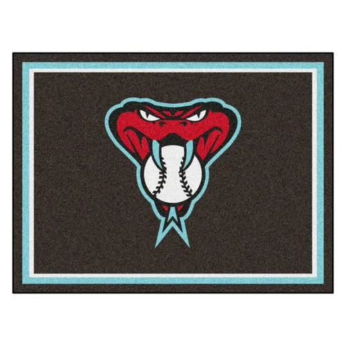 Fan Mats Arizona Diamondbacks 8Ft. X 10 Ft. Plush Area Rug