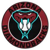 Fan Mats Arizona Diamondbacks Roundel Rug - 27In. Diameter