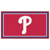 Fan Mats Philadelphia Phillies 3Ft. X 5Ft. Plush Area Rug