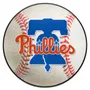 Fan Mats Philadelphia Phillies Baseball Rug - 27In. Diameter