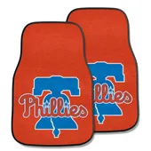 Fan Mats Philadelphia Phillies Carpet Car Mat Set - 2 Pieces