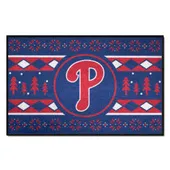 Fan Mats Philadelphia Phillies Holiday Sweater Starter Accent Rug - 19In. X 30In.