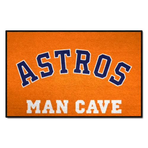 Fan Mats Houston Astros Man Cave Starter Accent Rug - 19In. X 30In.