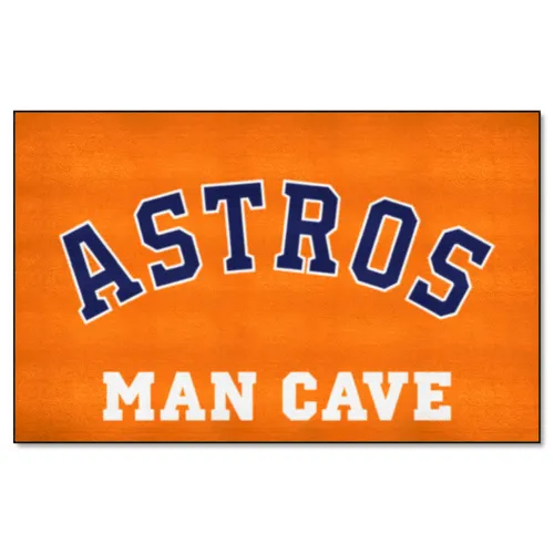 Fan Mats Houston Astros Man Cave Ultimat Rug - 5Ft. X 8Ft.