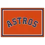 Fan Mats Houston Astros 5Ft. X 8 Ft. Plush Area Rug