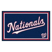 Fan Mats Washington Nationals 4Ft. X 6Ft. Plush Area Rug