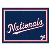 Fan Mats Washington Nationals 8Ft. X 10 Ft. Plush Area Rug