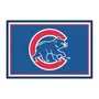 Fan Mats Chicago Cubs 5Ft. X 8 Ft. Plush Area Rug