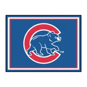 Fan Mats Chicago Cubs 8Ft. X 10 Ft. Plush Area Rug