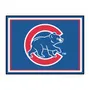 Fan Mats Chicago Cubs 8Ft. X 10 Ft. Plush Area Rug