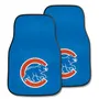 Fan Mats Chicago Cubs Carpet Car Mat Set - 2 Pieces