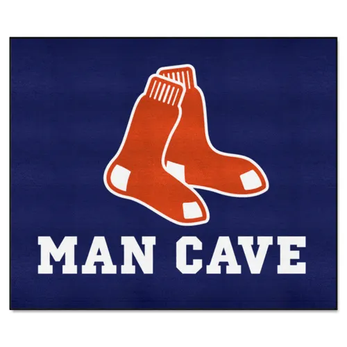 Fan Mats Boston Red Sox Man Cave Tailgater Rug - 5Ft. X 6Ft.