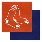 Fan Mats Boston Red Sox Team Carpet Tiles - 45 Sq Ft.