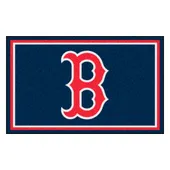 Fan Mats Boston Red Sox 4Ft. X 6Ft. Plush Area Rug