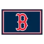 Fan Mats Boston Red Sox 4Ft. X 6Ft. Plush Area Rug