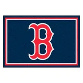 Fan Mats Boston Red Sox 5Ft. X 8 Ft. Plush Area Rug